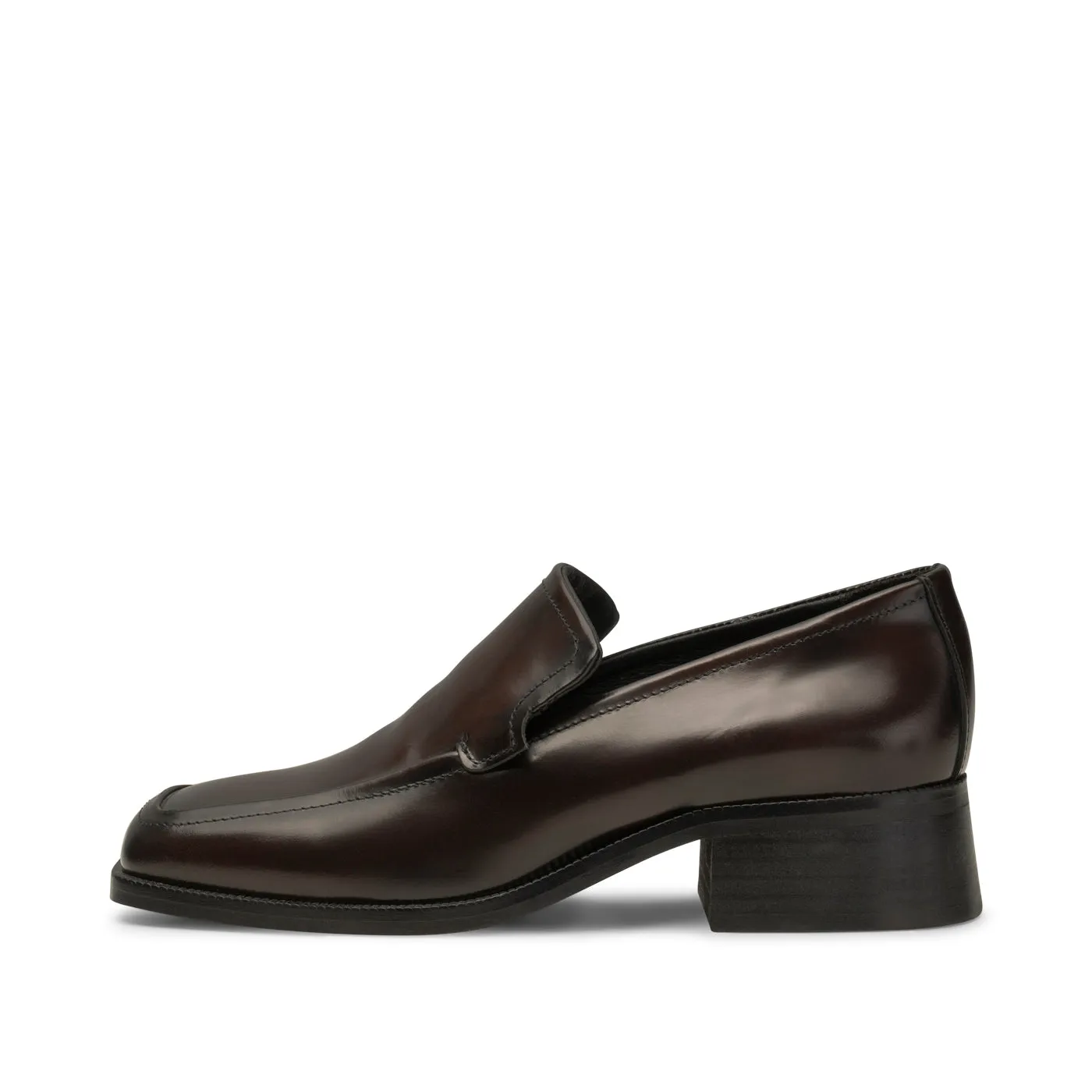 Ulla loafer leather - BROWN HIGH SHINE sold by Shoe The Bear