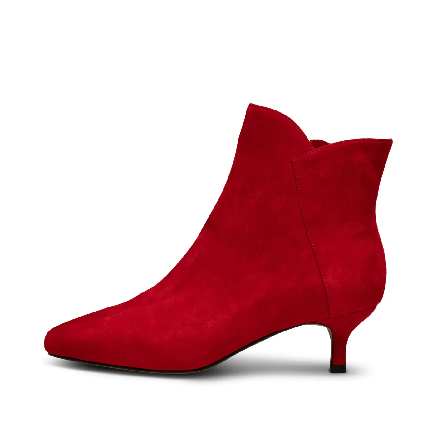 Saga boot suede - Fire Red sold by Shoe The Bear