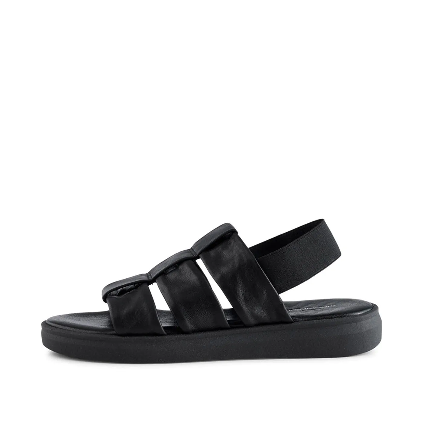 Brenna sandal leather - BLACK sold by Shoe The Bear