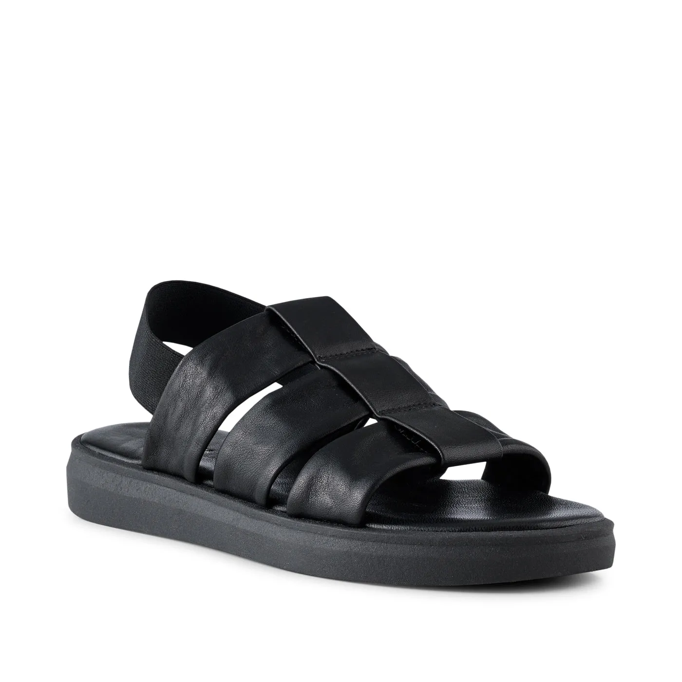 Brenna sandal leather - BLACK sold by Shoe The Bear product image thumbnail 3
