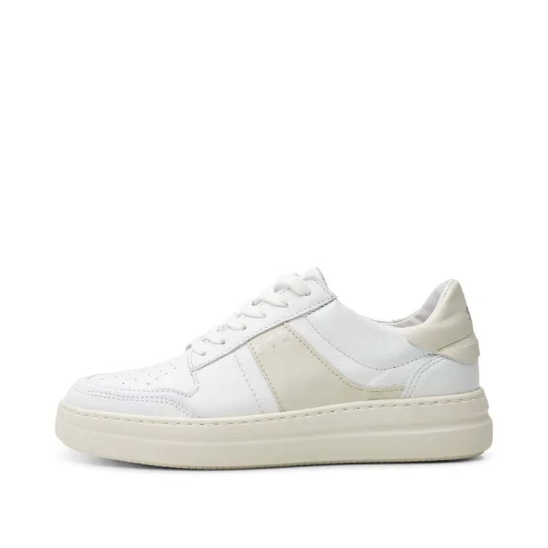 Valda sneaker suede leather - WHITE sold by Shoe The Bear