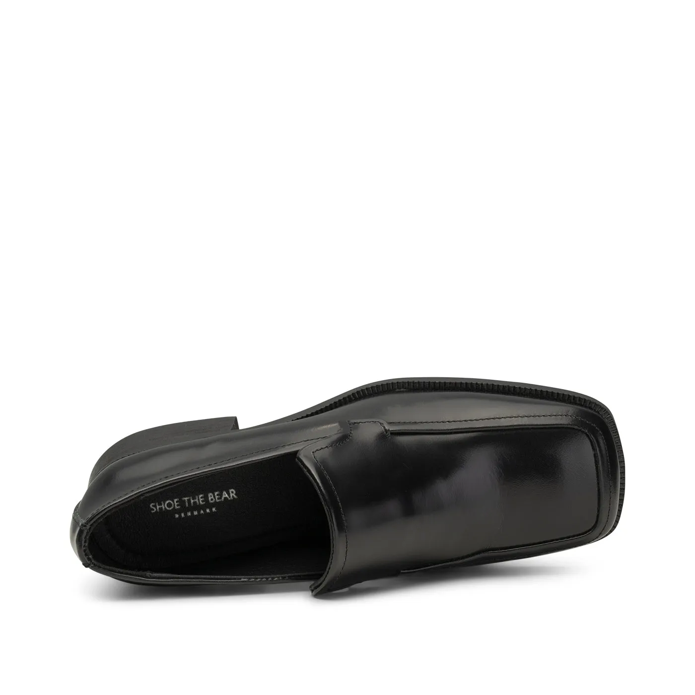Ulla loafer leather - BLACK HIGH SHINE sold by Shoe The Bear product image thumbnail 5