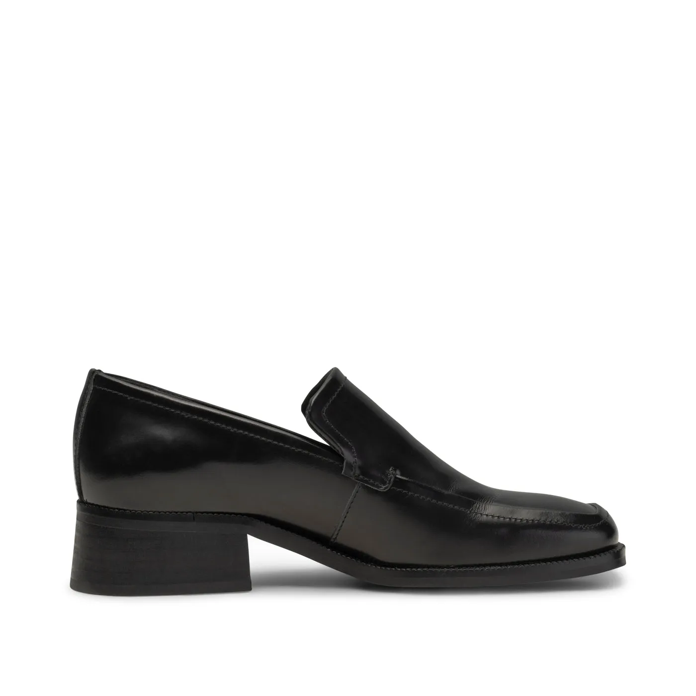 Ulla loafer leather - BLACK HIGH SHINE sold by Shoe The Bear product image thumbnail 4
