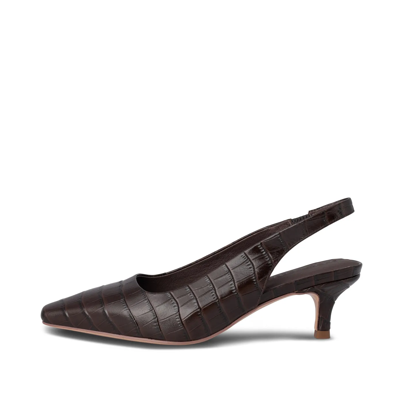 Maxine Croco - Chocolate sold by Shoe The Bear