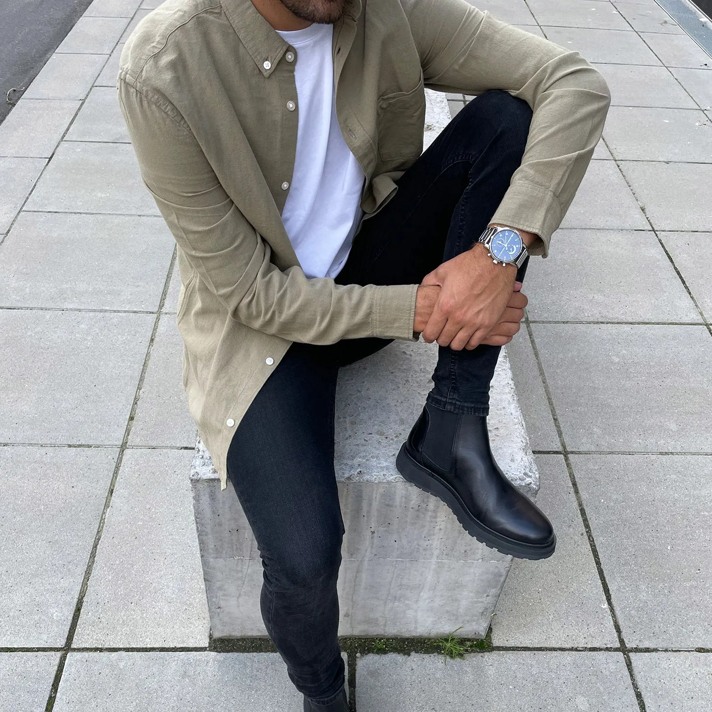 Kite chelsea boot leather - BLACK sold by Shoe The Bear product image thumbnail 2