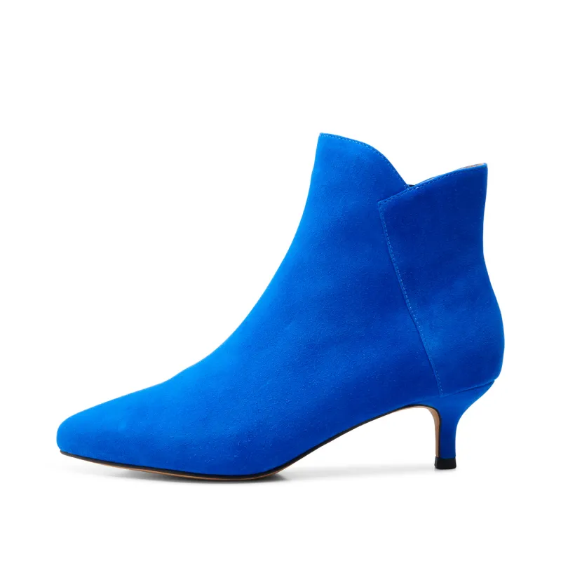 Saga boot suede - COBALT sold by Shoe The Bear
