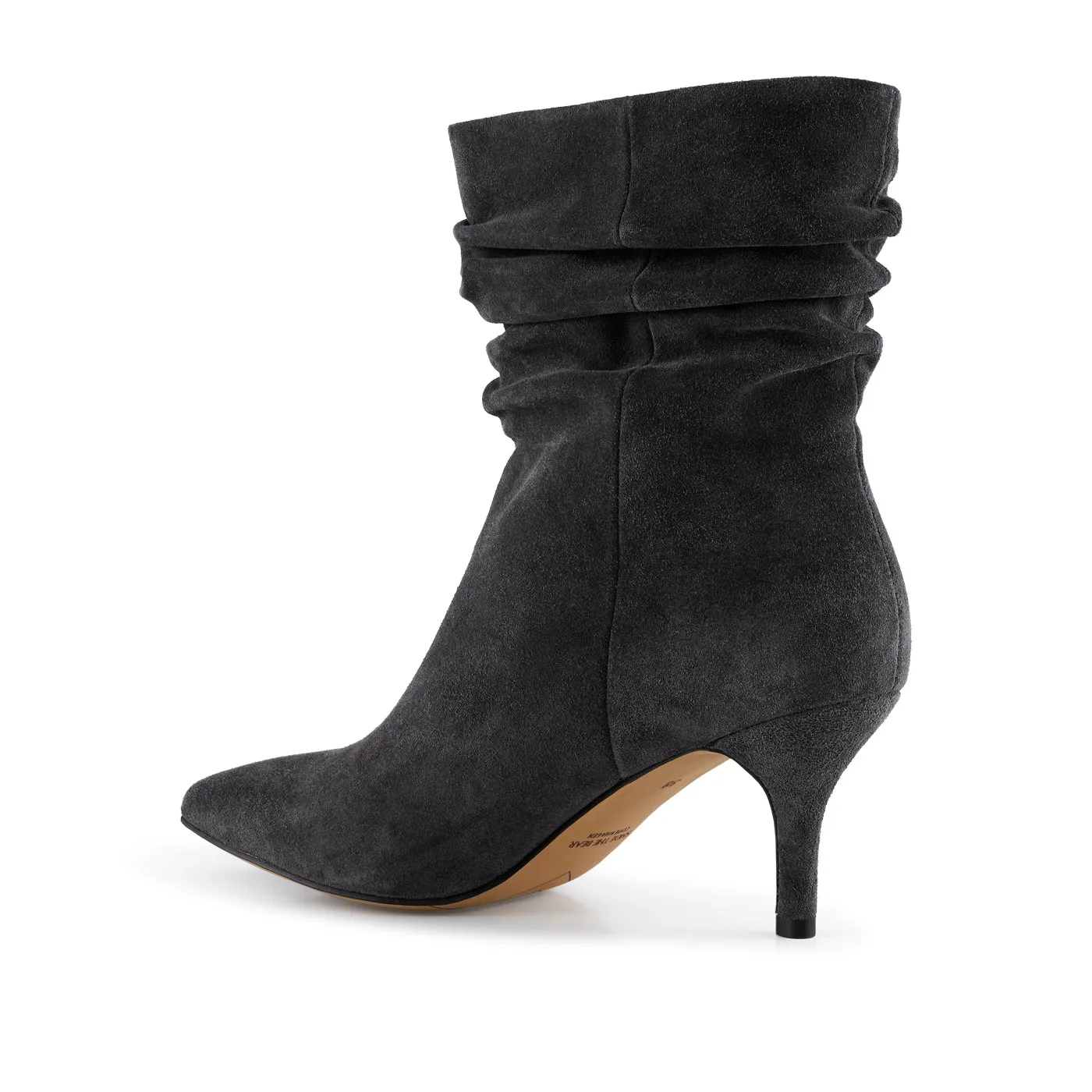 Agnete boot suede - DARK GREY sold by Shoe The Bear product image thumbnail 3