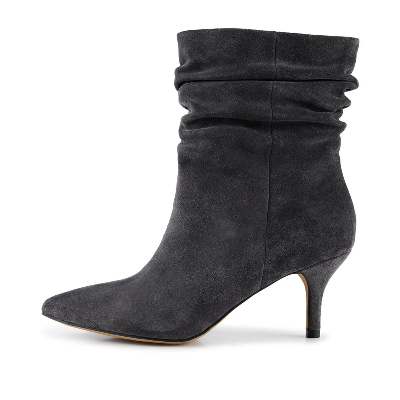 Agnete boot suede - DARK GREY sold by Shoe The Bear