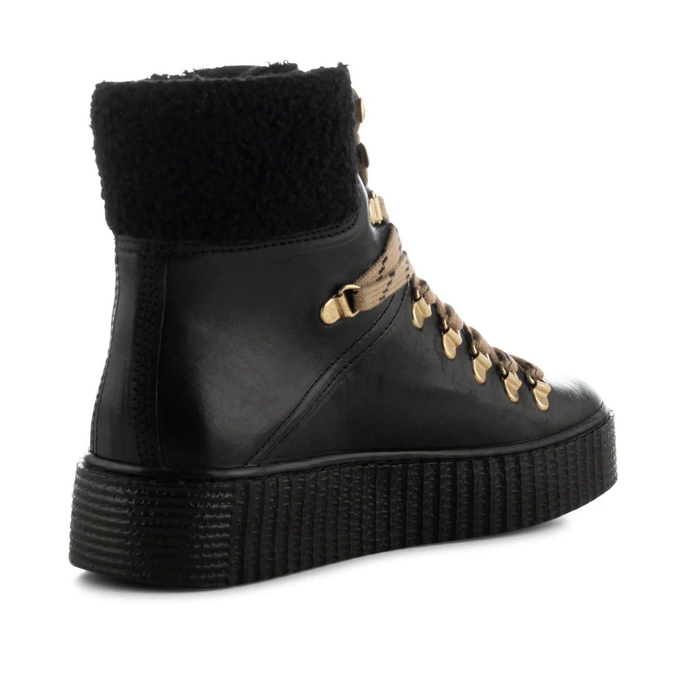 Agda boot leather warm - BLACK sold by Shoe The Bear product image thumbnail 3