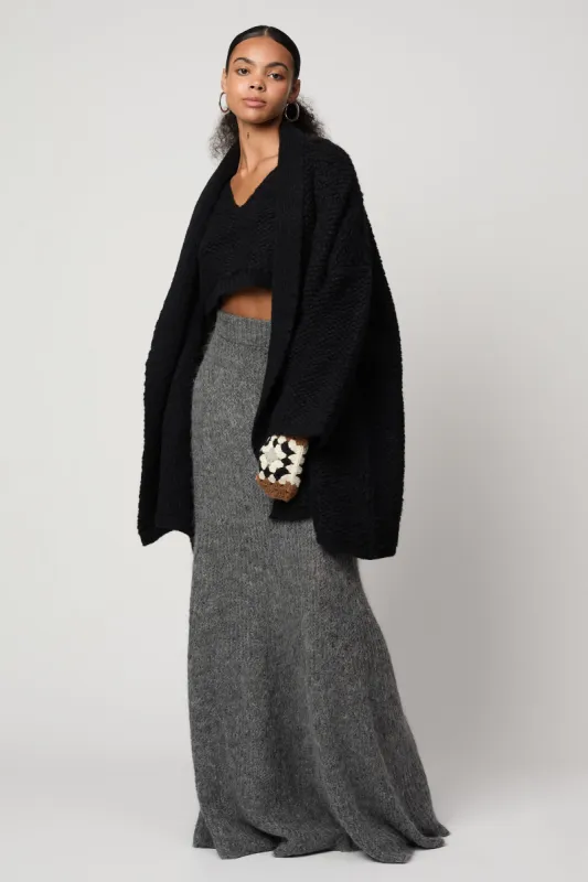 HAORI COAT IN FRENCH TERRY sold by Atelier Delphine