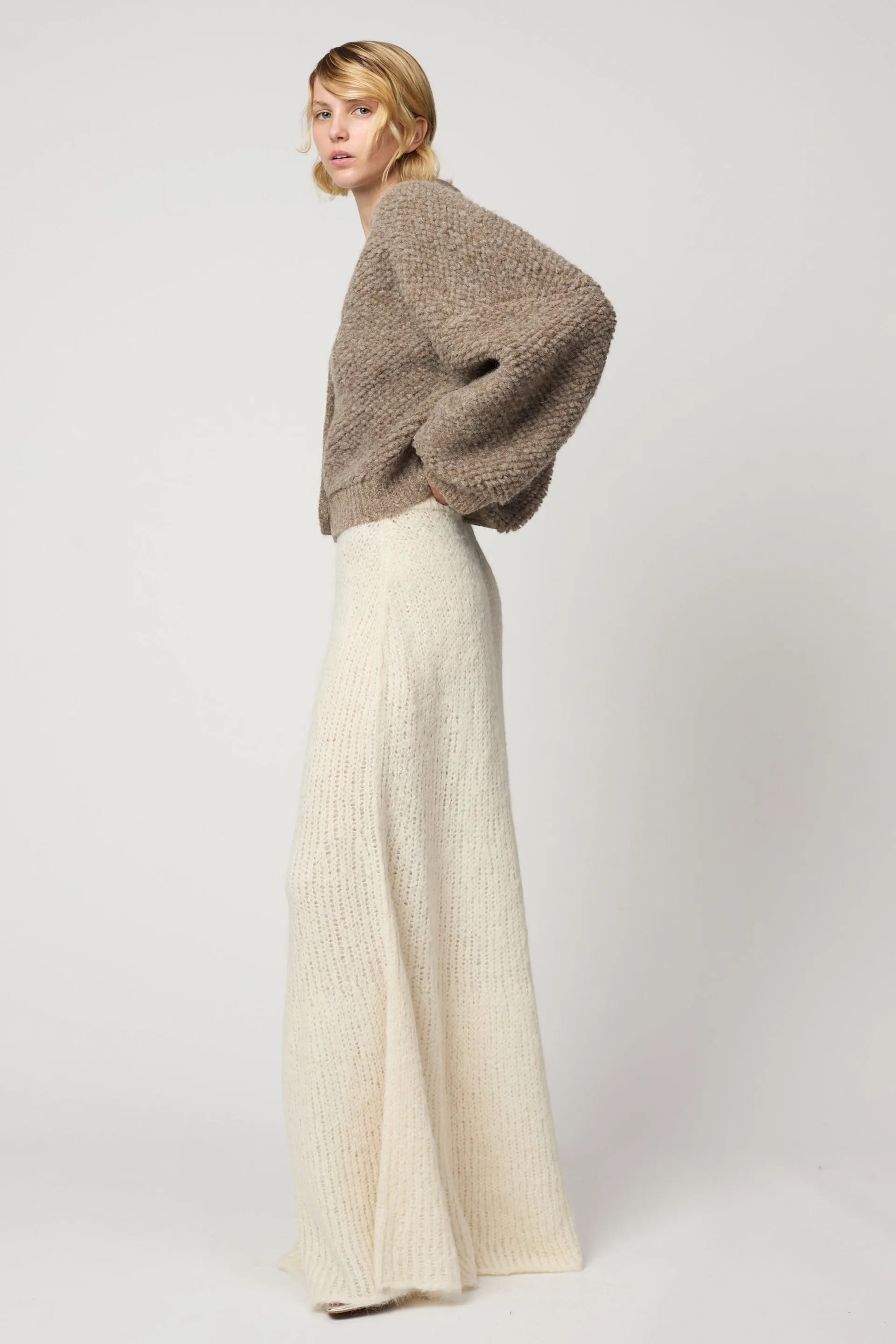 TRISTAN CARDIGAN, FRENCH TERRY sold by Atelier Delphine product image thumbnail 3