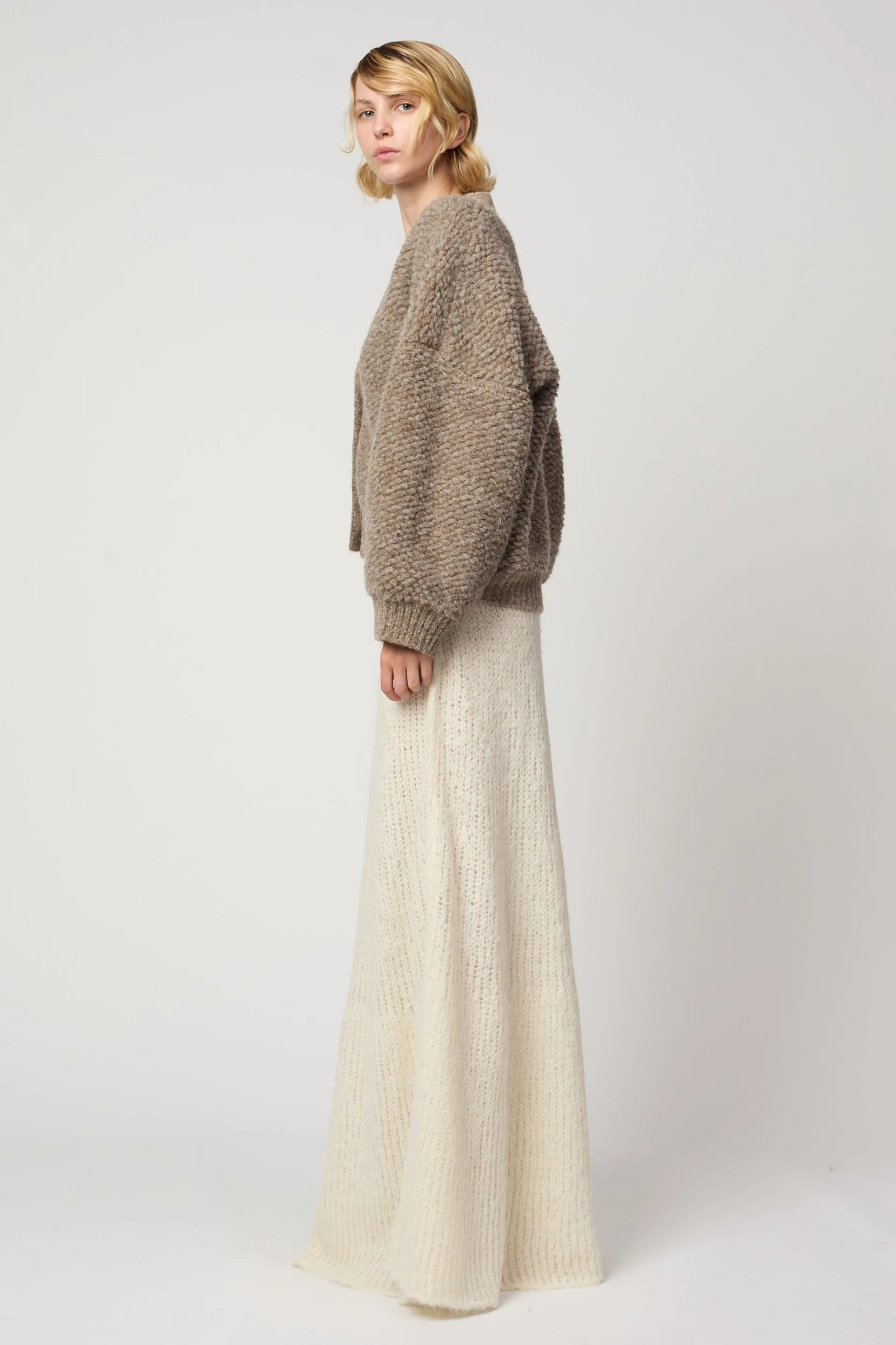 TRISTAN CARDIGAN, FRENCH TERRY sold by Atelier Delphine product image thumbnail 4