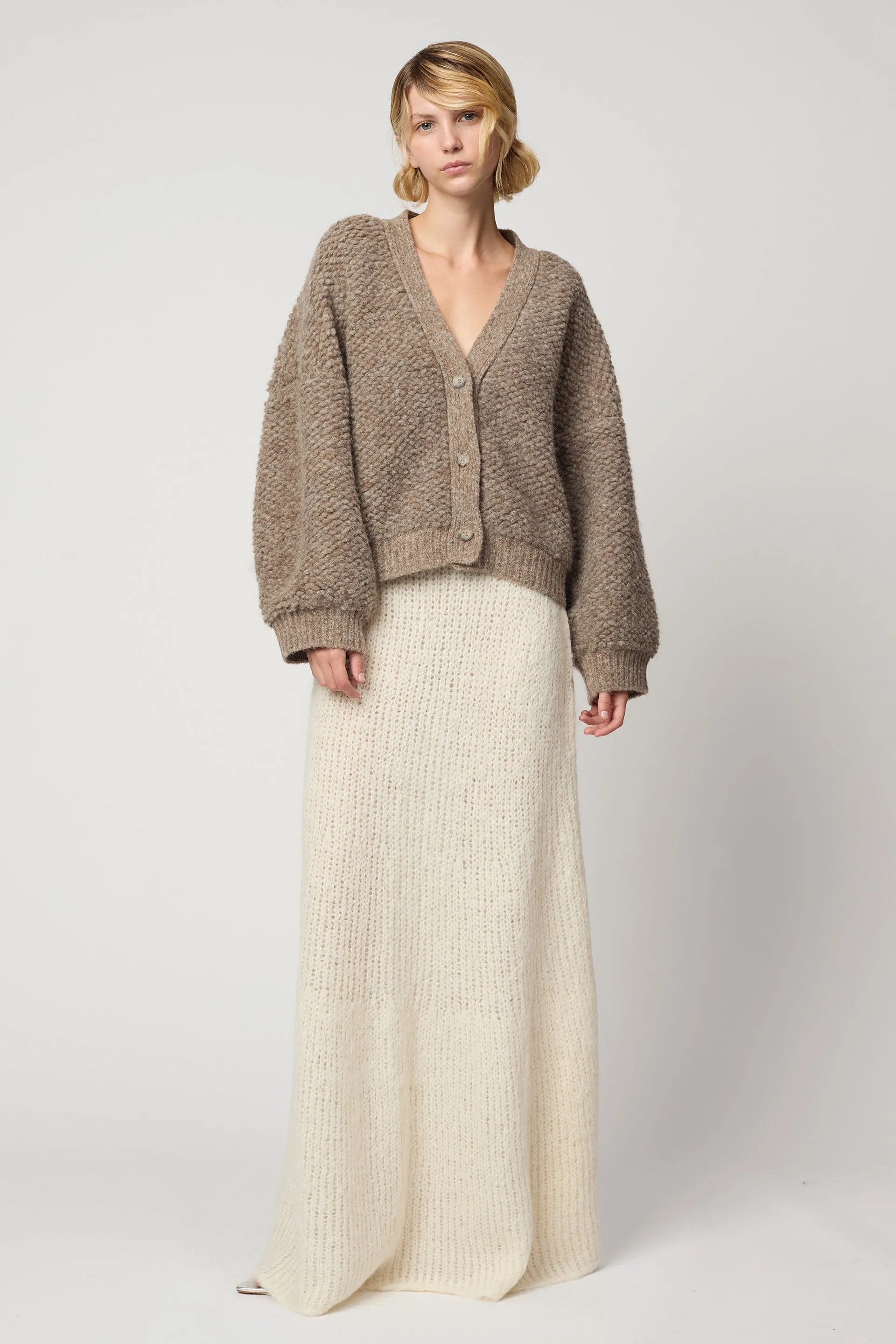 TRISTAN CARDIGAN, FRENCH TERRY sold by Atelier Delphine product image thumbnail 2