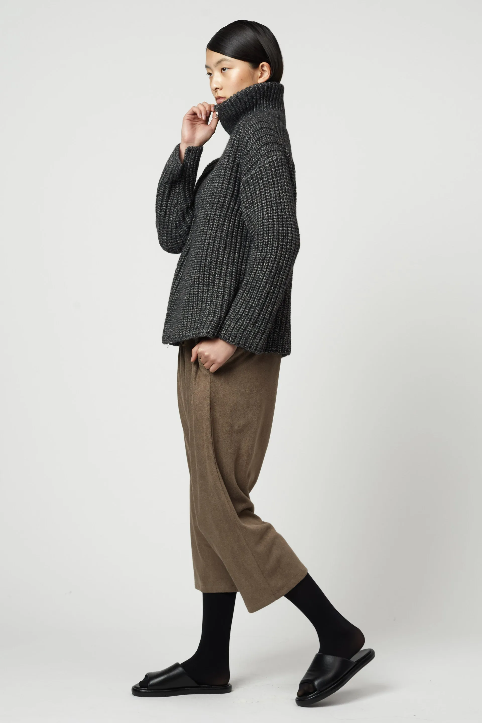 ALPACA RIB CARDIGAN sold by Atelier Delphine product image thumbnail 5