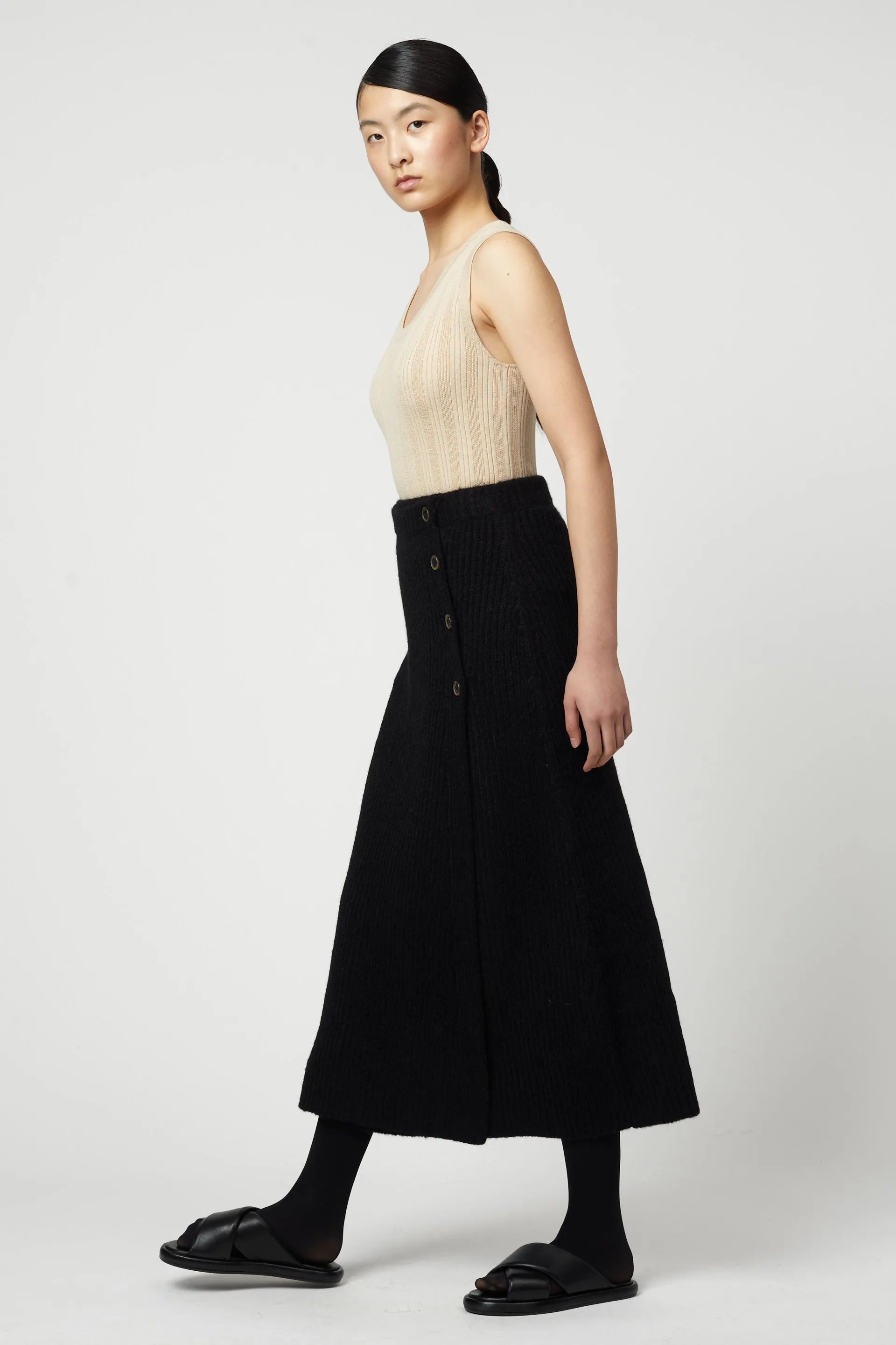 Noella Alpaca Long Skirt sold by Atelier Delphine product image thumbnail 4
