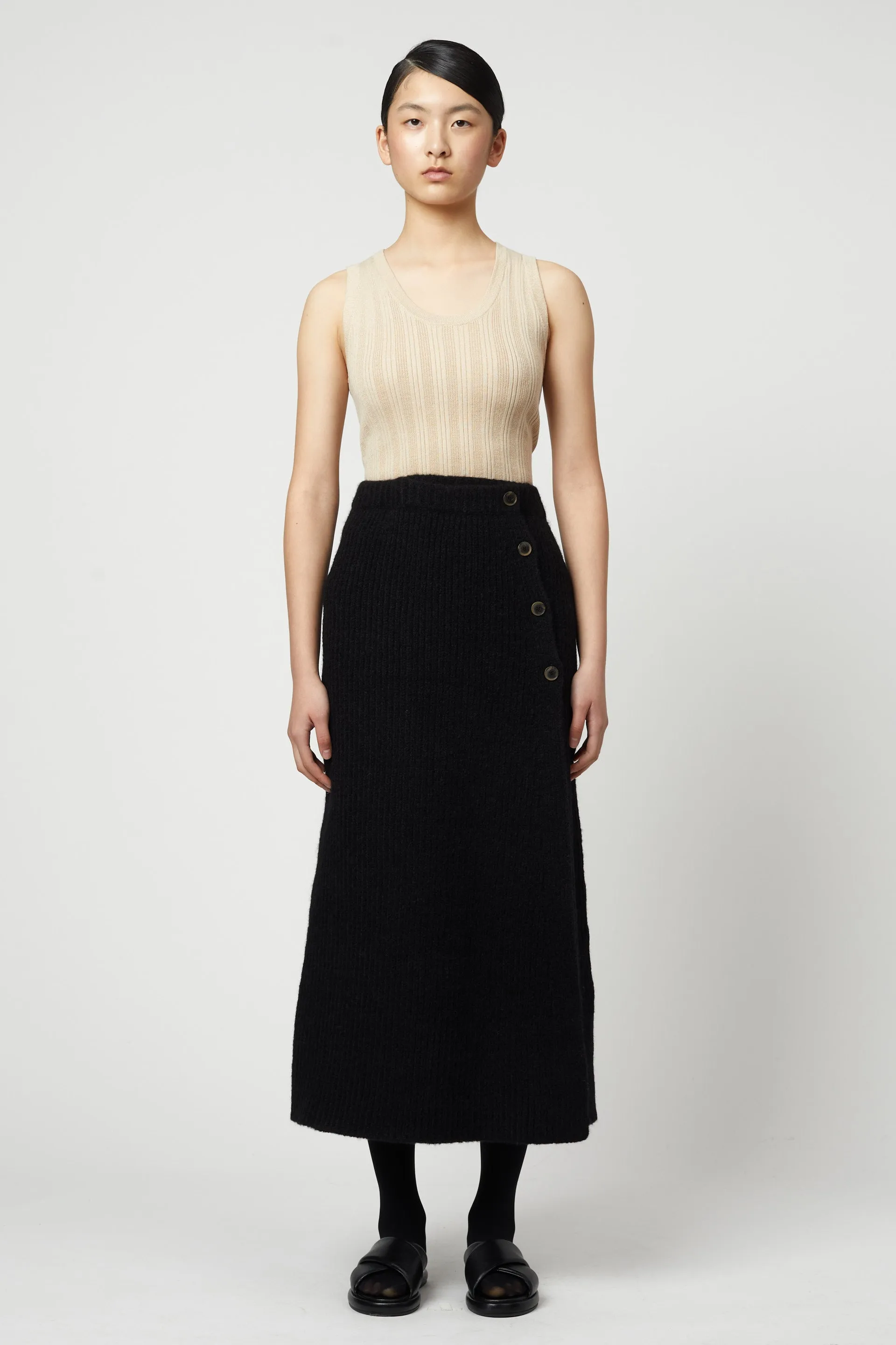 Noella Alpaca Long Skirt sold by Atelier Delphine product image thumbnail 2