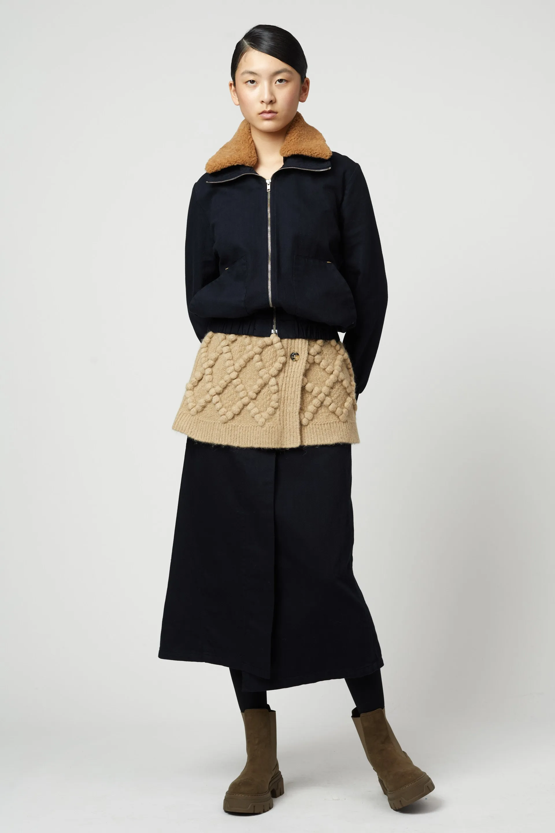 NOELLA APRON SKIRT sold by Atelier Delphine product image thumbnail 5