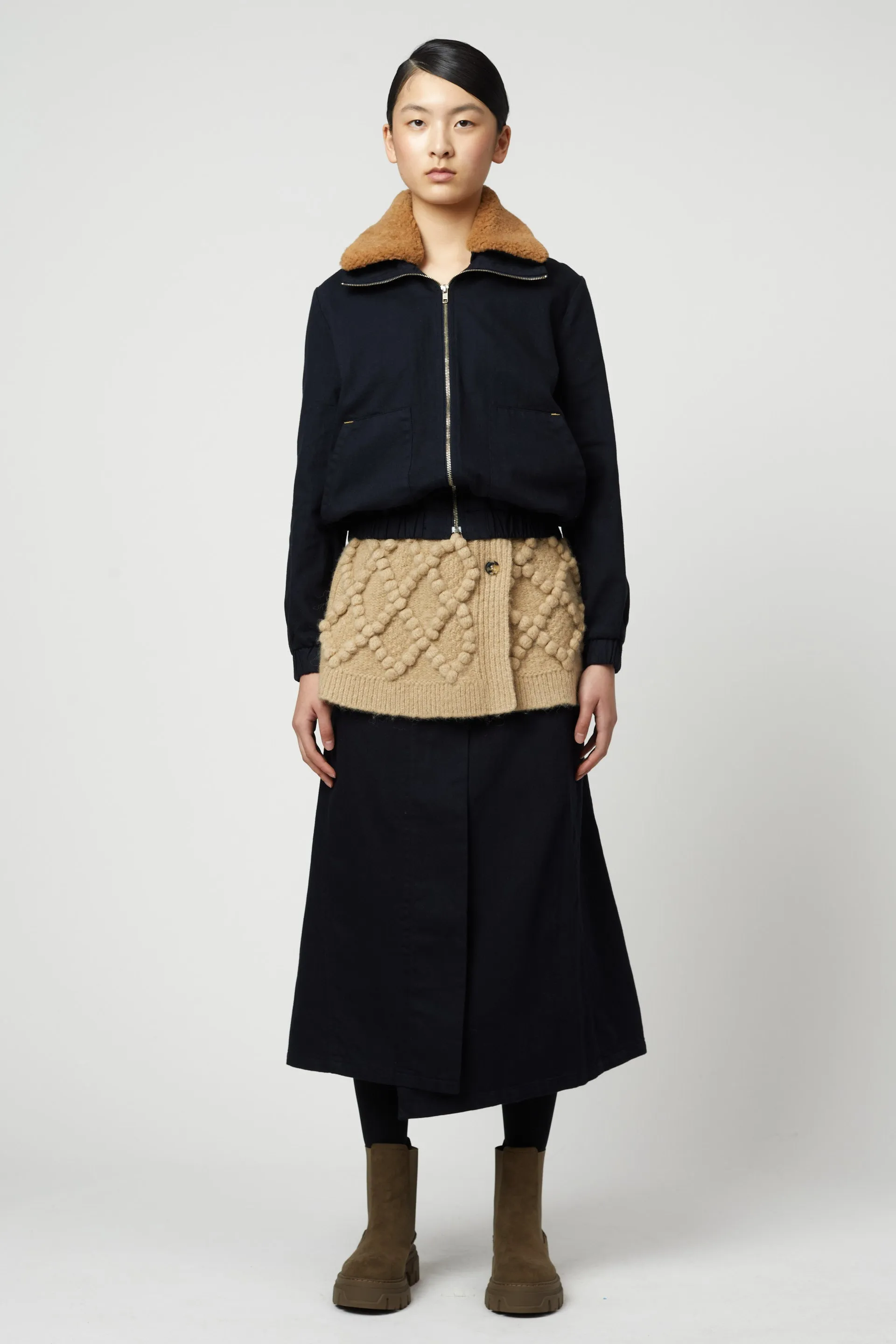 NOELLA APRON SKIRT sold by Atelier Delphine product image thumbnail 2