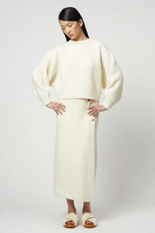 BALLOON SLEEVE SWEATER sold by Atelier Delphine