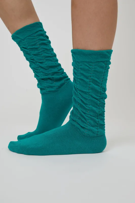 Sample Sale Ruching Socks made by Atelier Delphine
