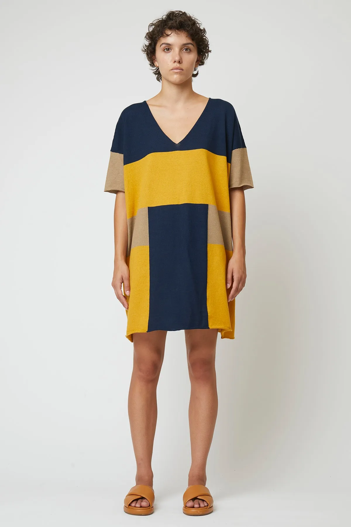 Laguna Tunic in Geometric Knitting sold by Atelier Delphine product image thumbnail 2
