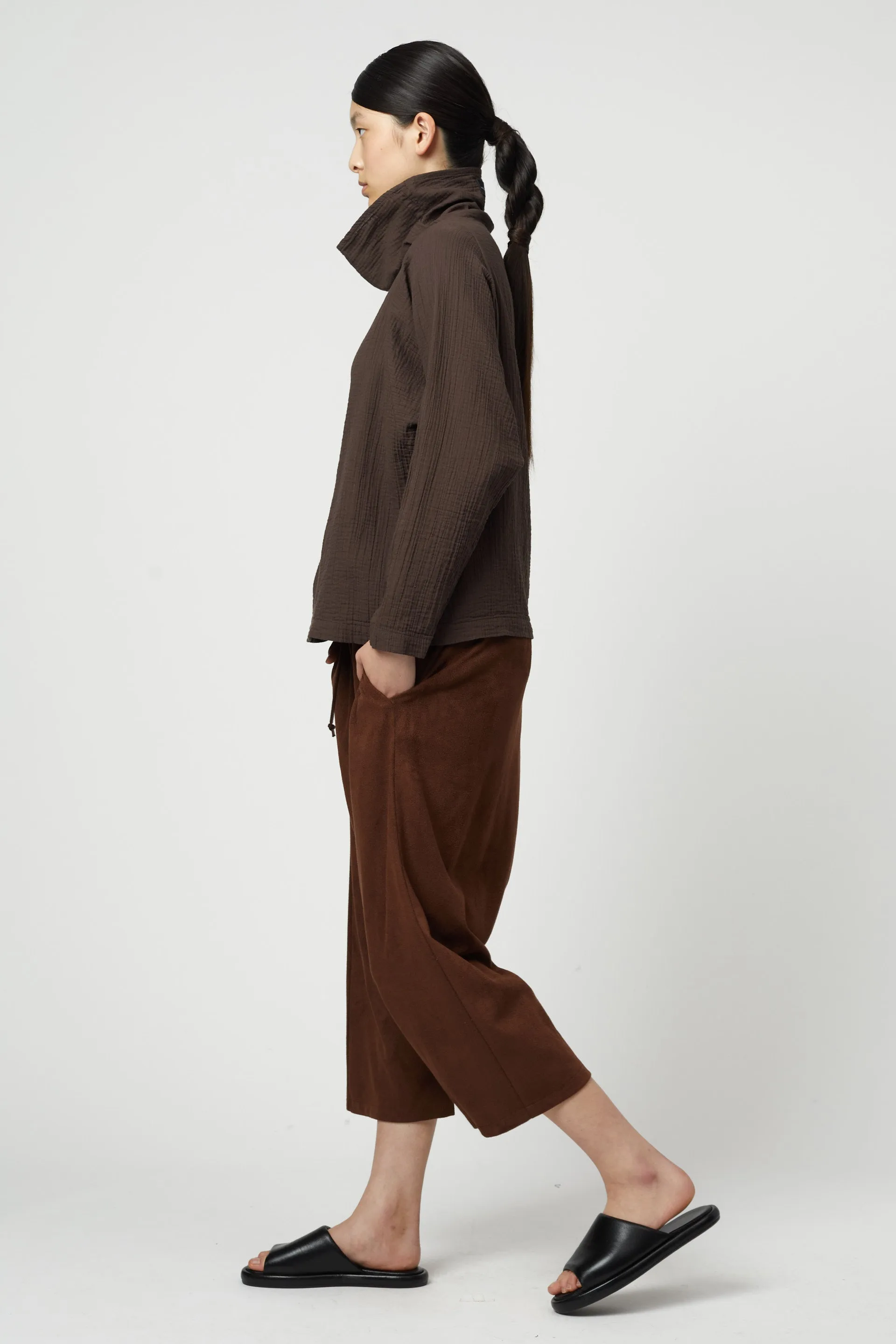 Fez Top in Organic Crinkled Cotton sold by Atelier Delphine product image thumbnail 5