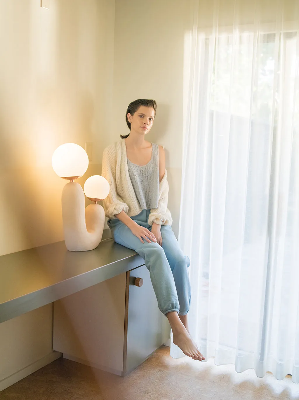 Sweater Tank in Suri Alpaca Airy Knit sold by Atelier Delphine product image thumbnail 2