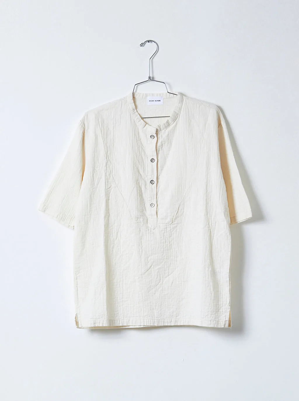 April Top in Crinkled Cotton, Core Colors sold by Atelier Delphine product image thumbnail 3