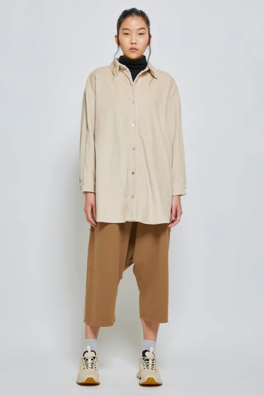 Oversized Overlay in Fat & Smooth Corduroy made by Atelier Delphine
