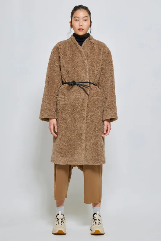 Fur Free Fur Malaga Coat sold by Atelier Delphine