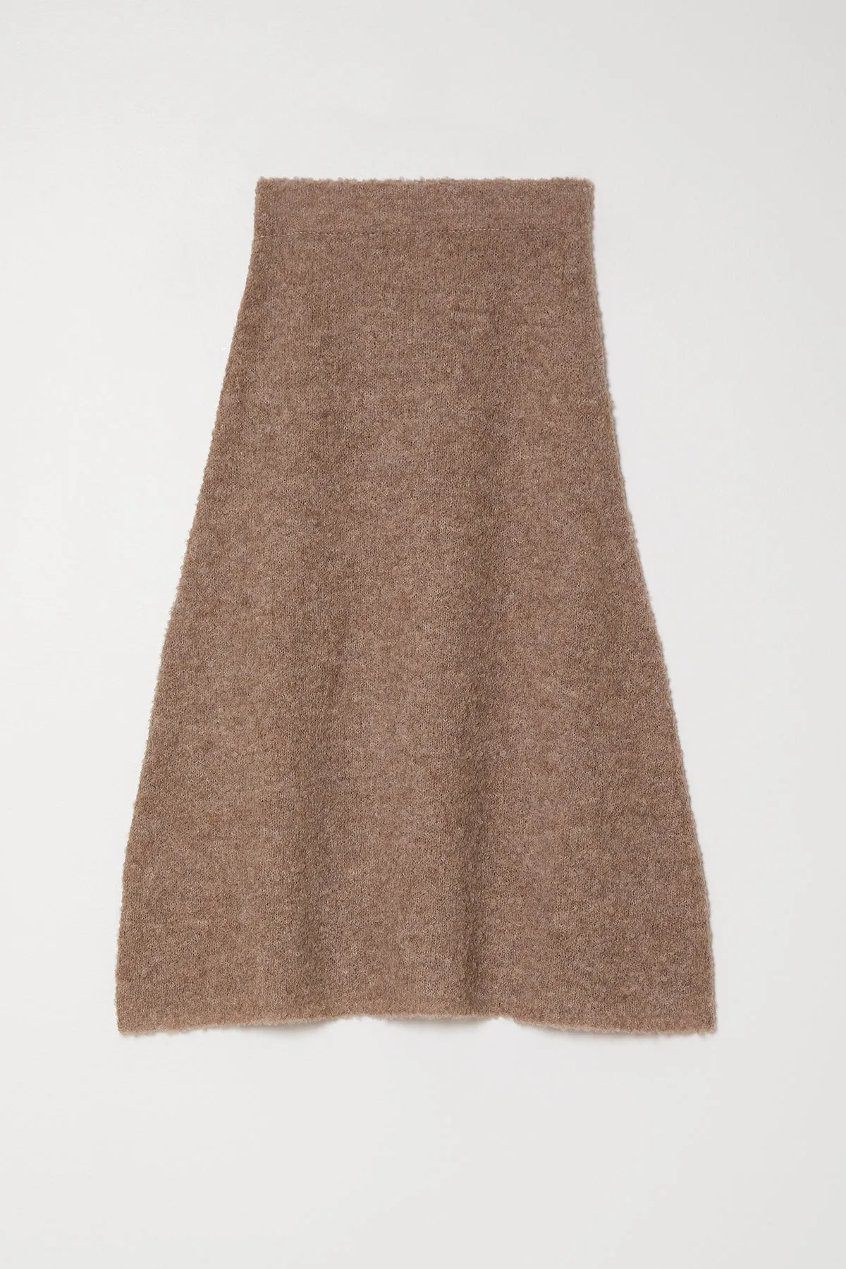 Flare Boucle Alpaca Skirt sold by Atelier Delphine product image thumbnail 5