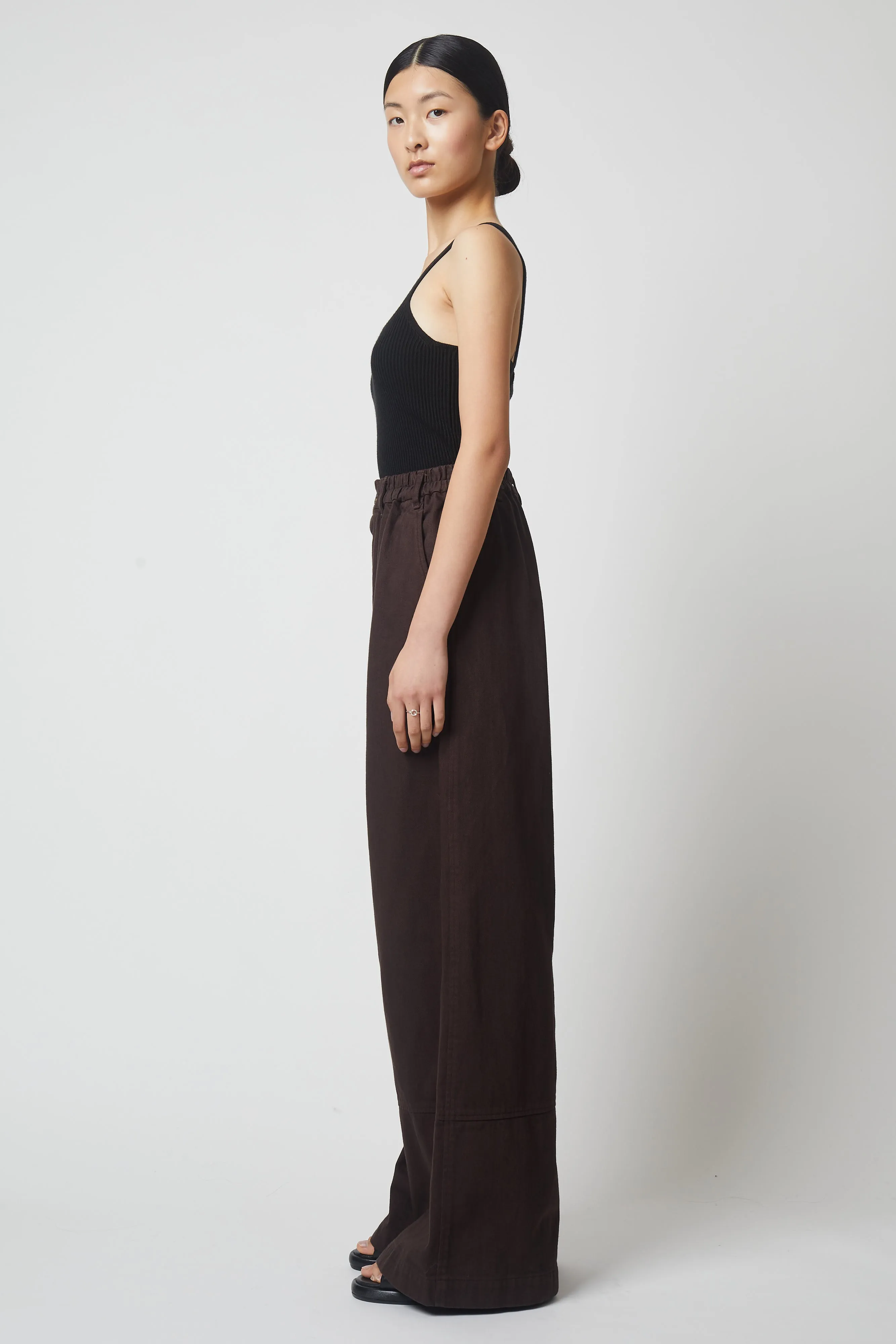 Dorian Twill Gusset Wide Pant sold by Atelier Delphine product image thumbnail 2