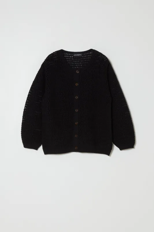 Crochet Bomber Cardigan sold by Atelier Delphine