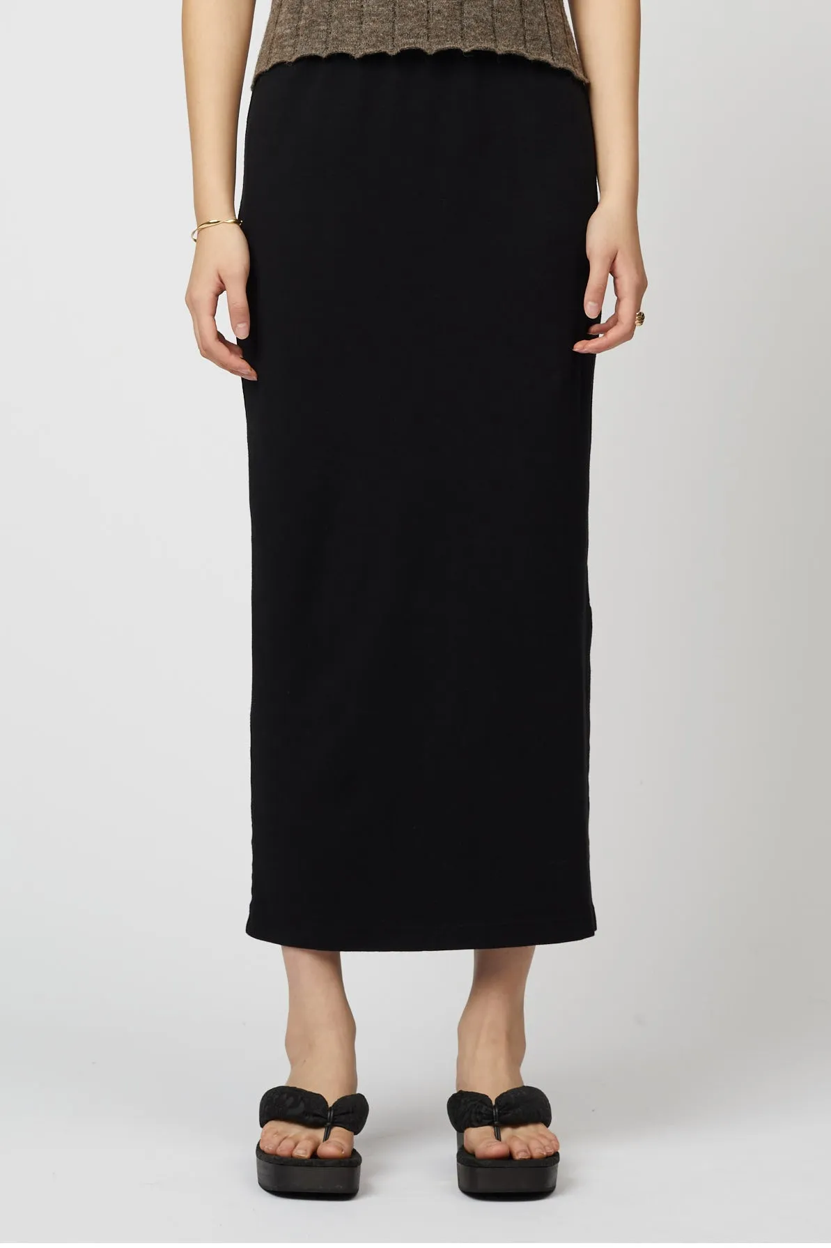 JERSEY MAXI SKIRT sold by Atelier Delphine product image thumbnail 5