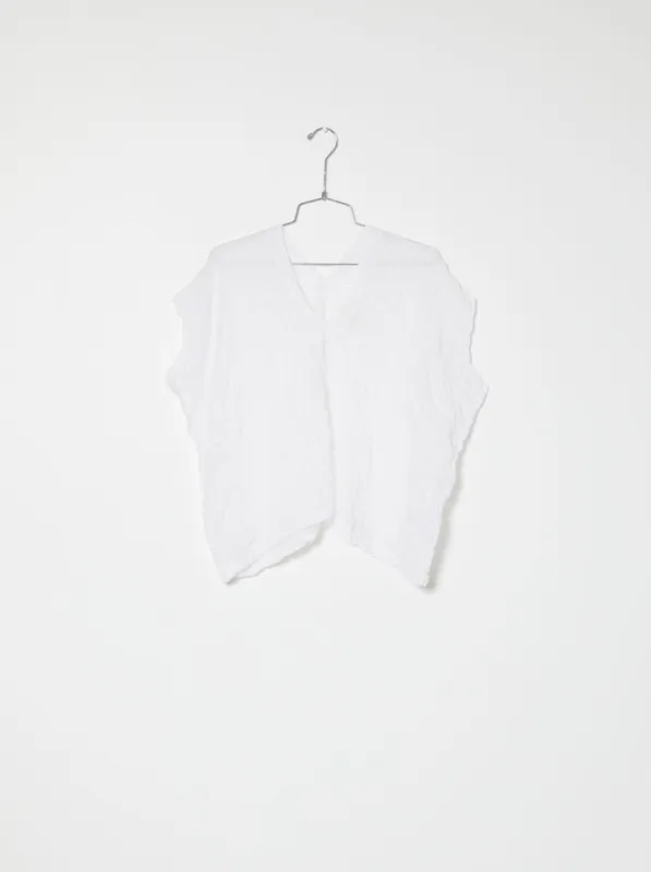 Celeste Top in Wave Cotton sold by Atelier Delphine