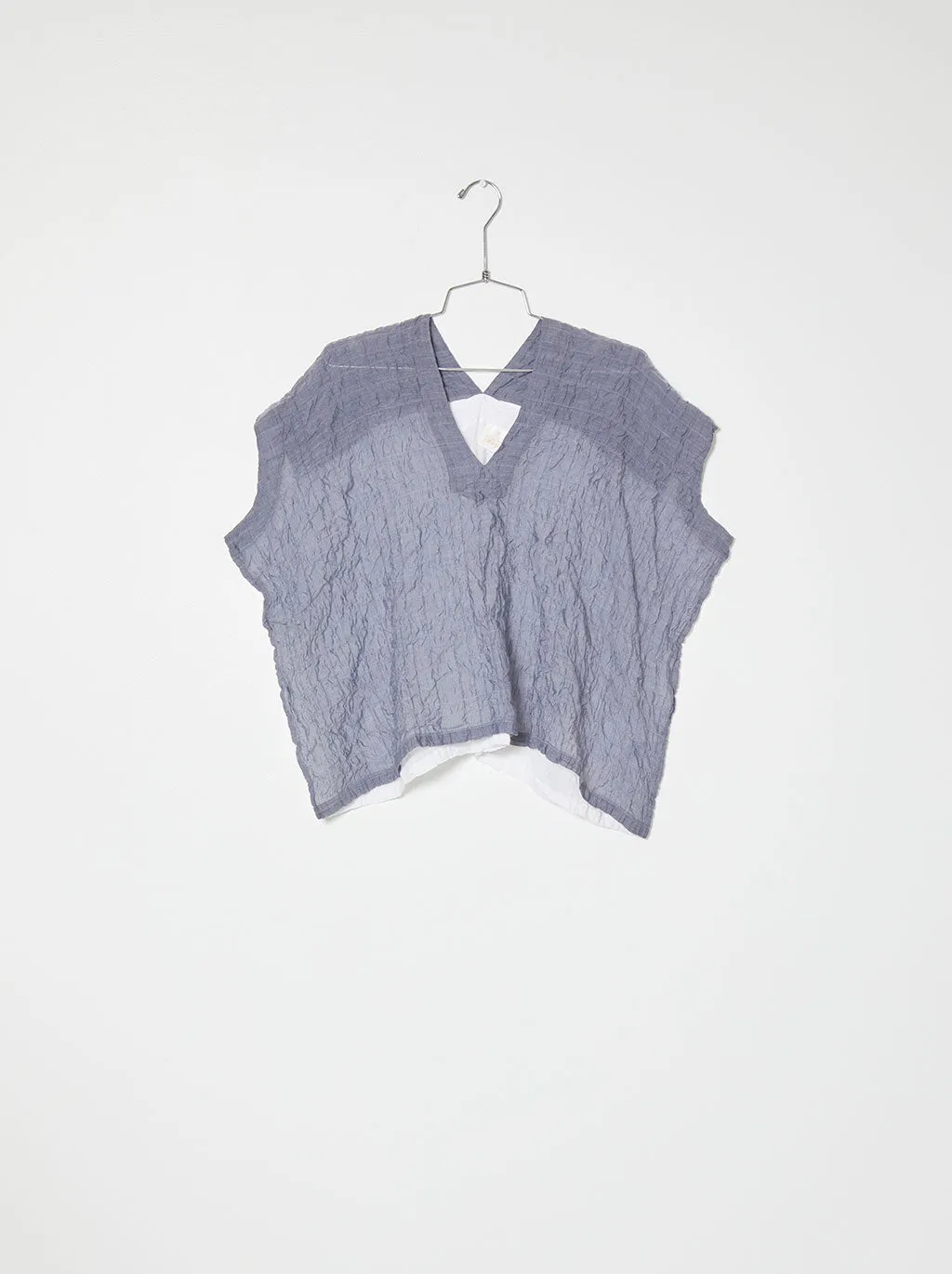 Celeste Top Dual Color in Wave Cotton sold by Atelier Delphine product image thumbnail 3