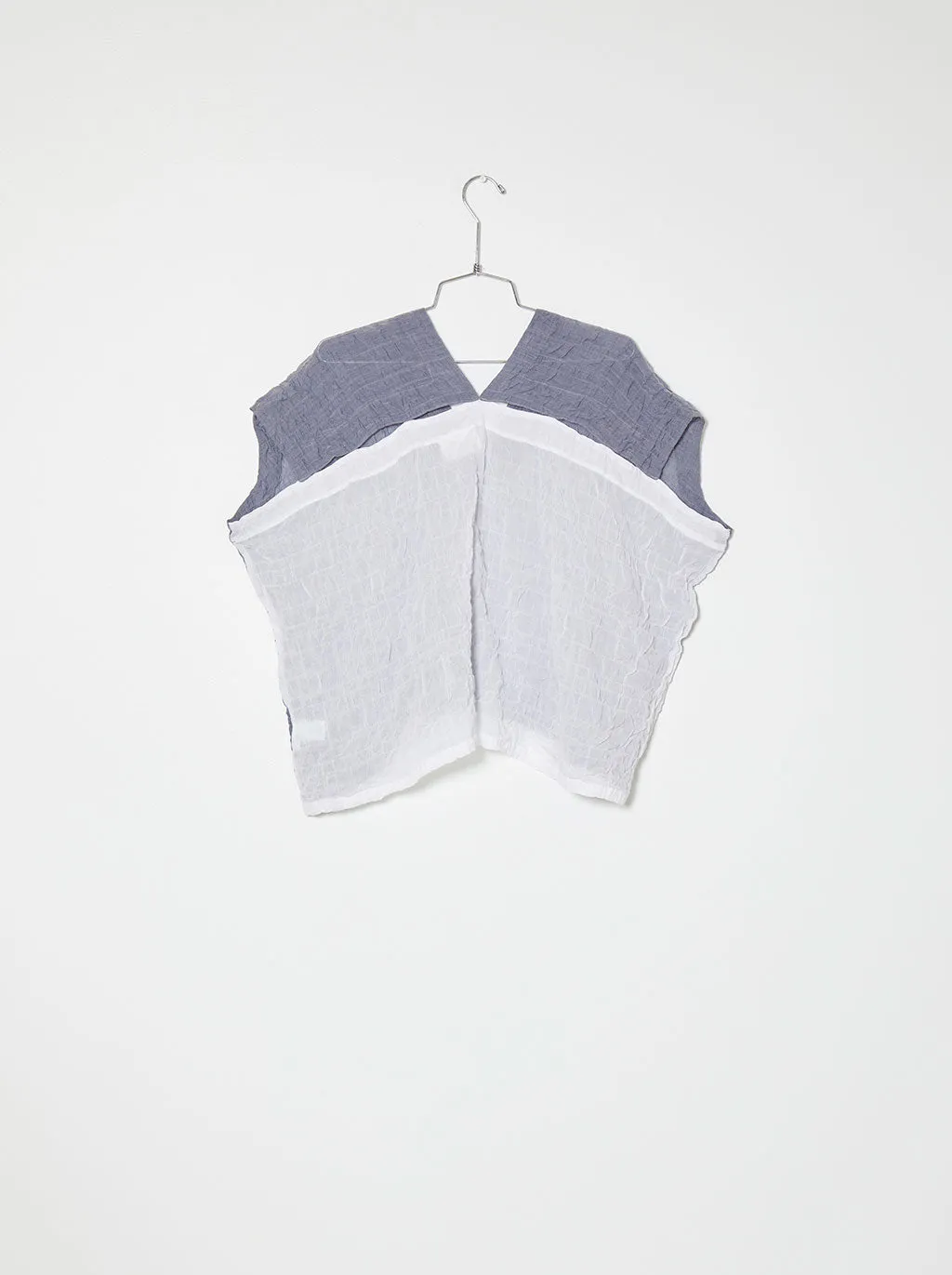 Celeste Top Dual Color in Wave Cotton sold by Atelier Delphine product image thumbnail 4