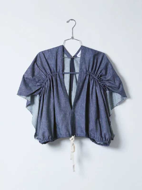 Gianna Top in Cotton Linen made by Atelier Delphine