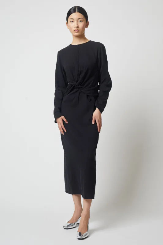 Clara Dress in Organic Crinkled Cotton made by Atelier Delphine