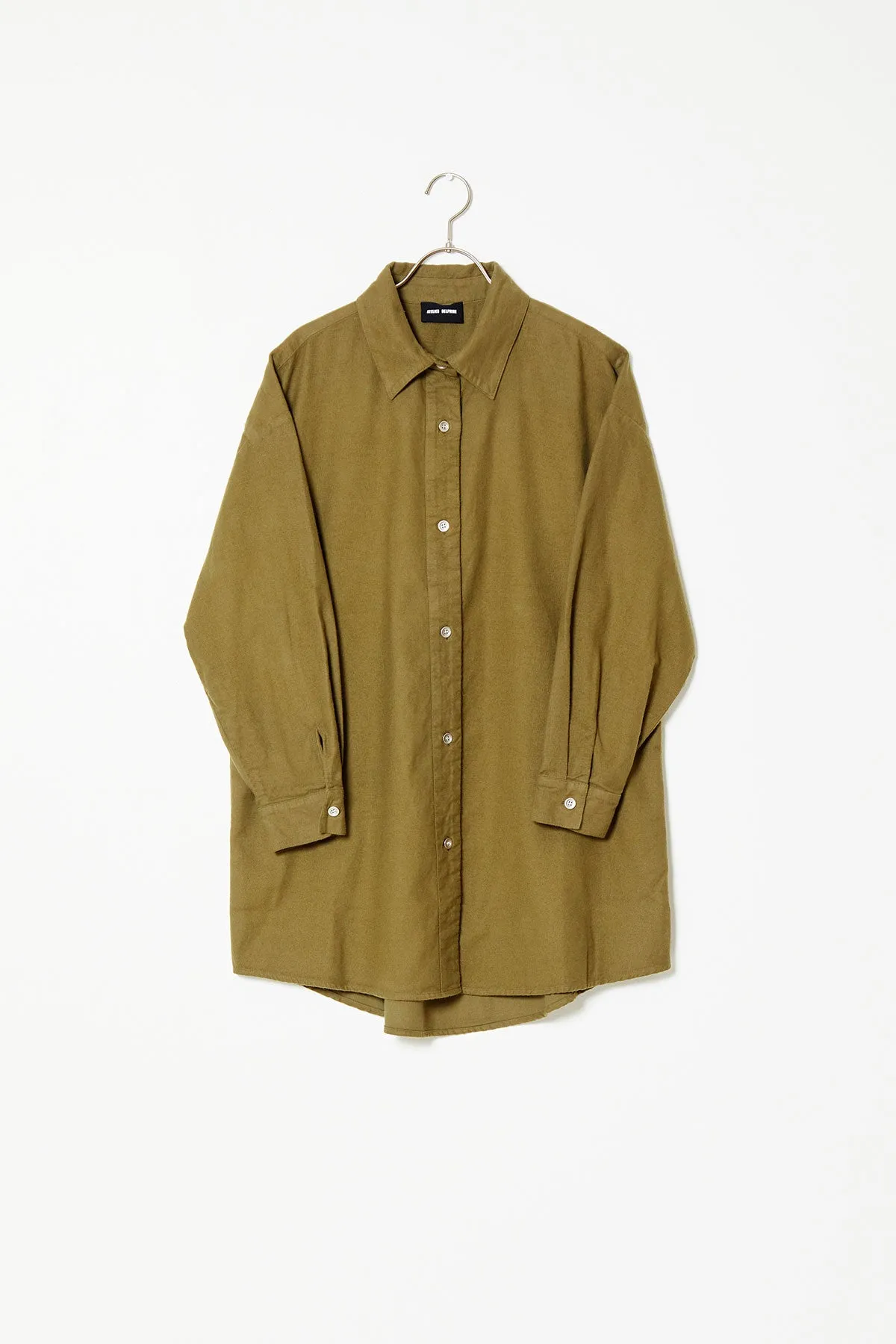 Archive Sale Oversized Overlay in Japanese Cotton Flannel, Core Colors sold by Atelier Delphine product image thumbnail 5