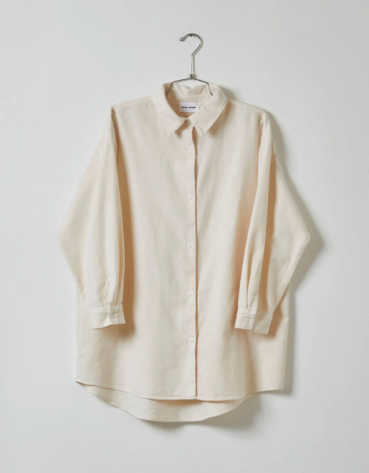 Archive Sale Oversized Overlay in Japanese Cotton Flannel, Core Colors sold by Atelier Delphine