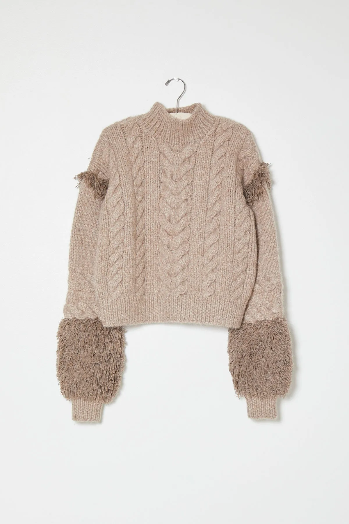 Nyanza Cuffed Sweater sold by Atelier Delphine