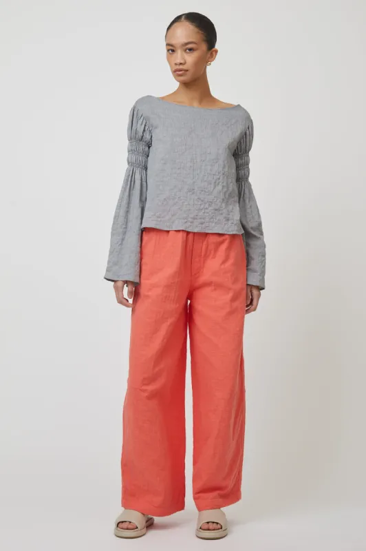 Archive Sale Quinby Top in Wave Grey made by Atelier Delphine