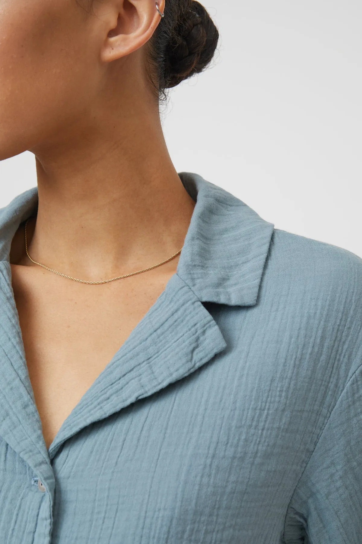 Loraine Top In Crinkled Cotton sold by Atelier Delphine product image thumbnail 5