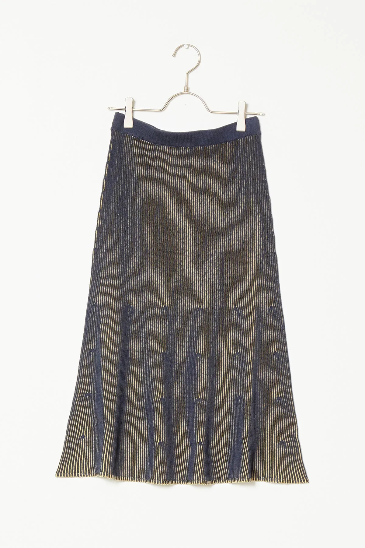 Kaia Cotton Rib Skirt sold by Atelier Delphine