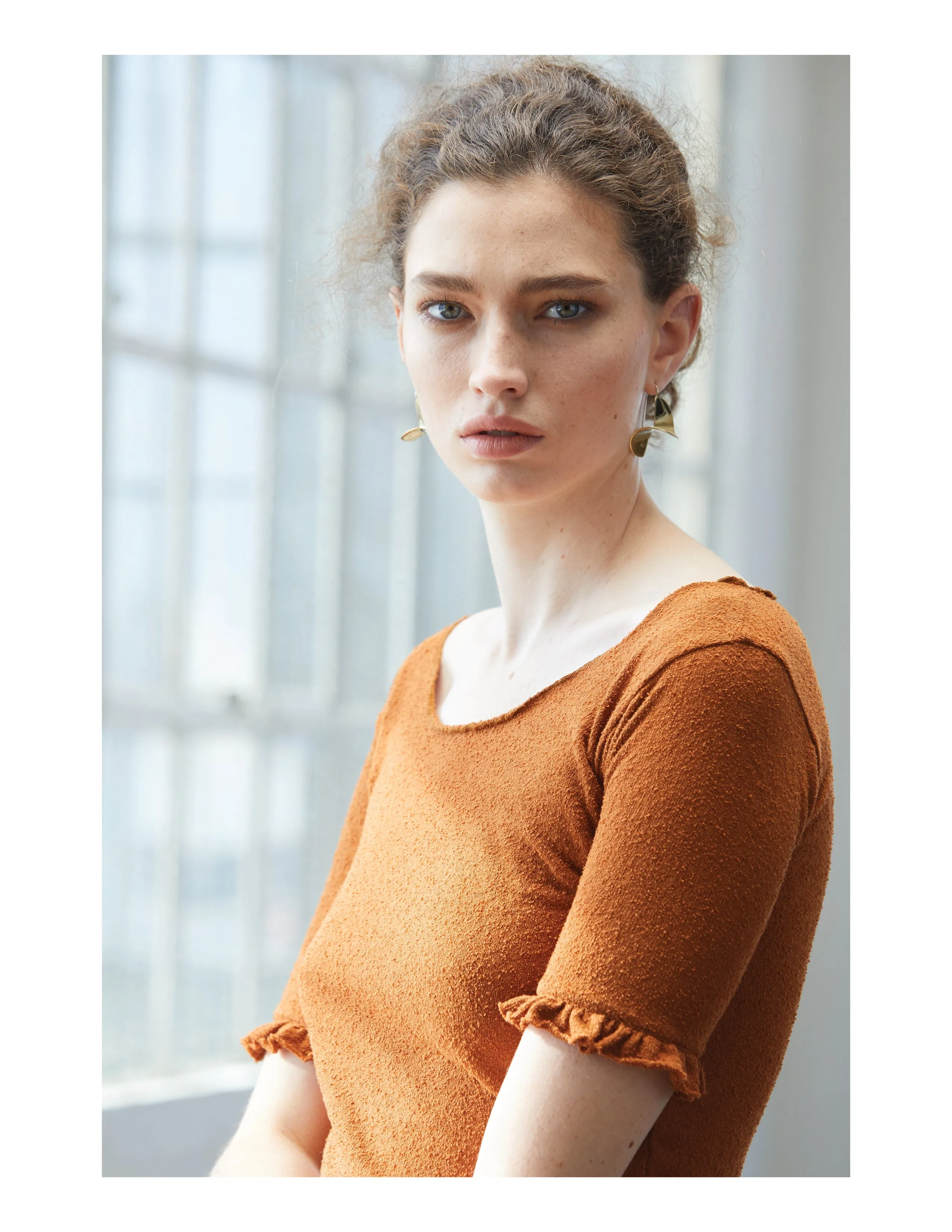 Frilled Sleeve Tee sold by Atelier Delphine product image thumbnail 3