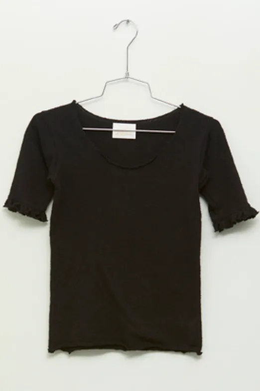 Frilled Sleeve Tee sold by Atelier Delphine product image thumbnail 5