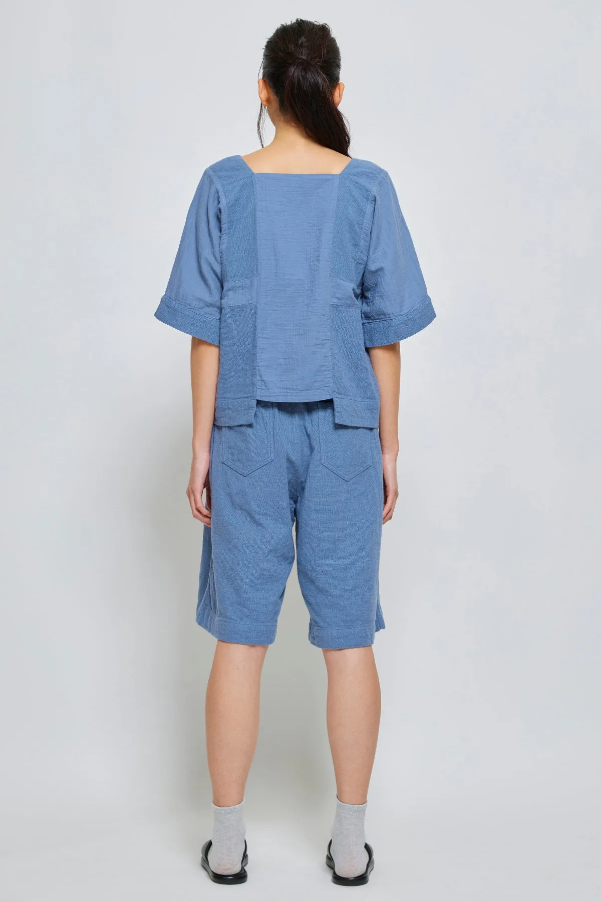 Elle Short in Double Layer Heavy Gauze sold by Atelier Delphine product image thumbnail 5