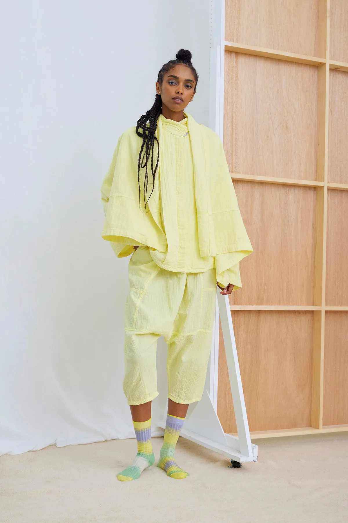 Kimono Jacket in Double Layer Gauze sold by Atelier Delphine product image thumbnail 2