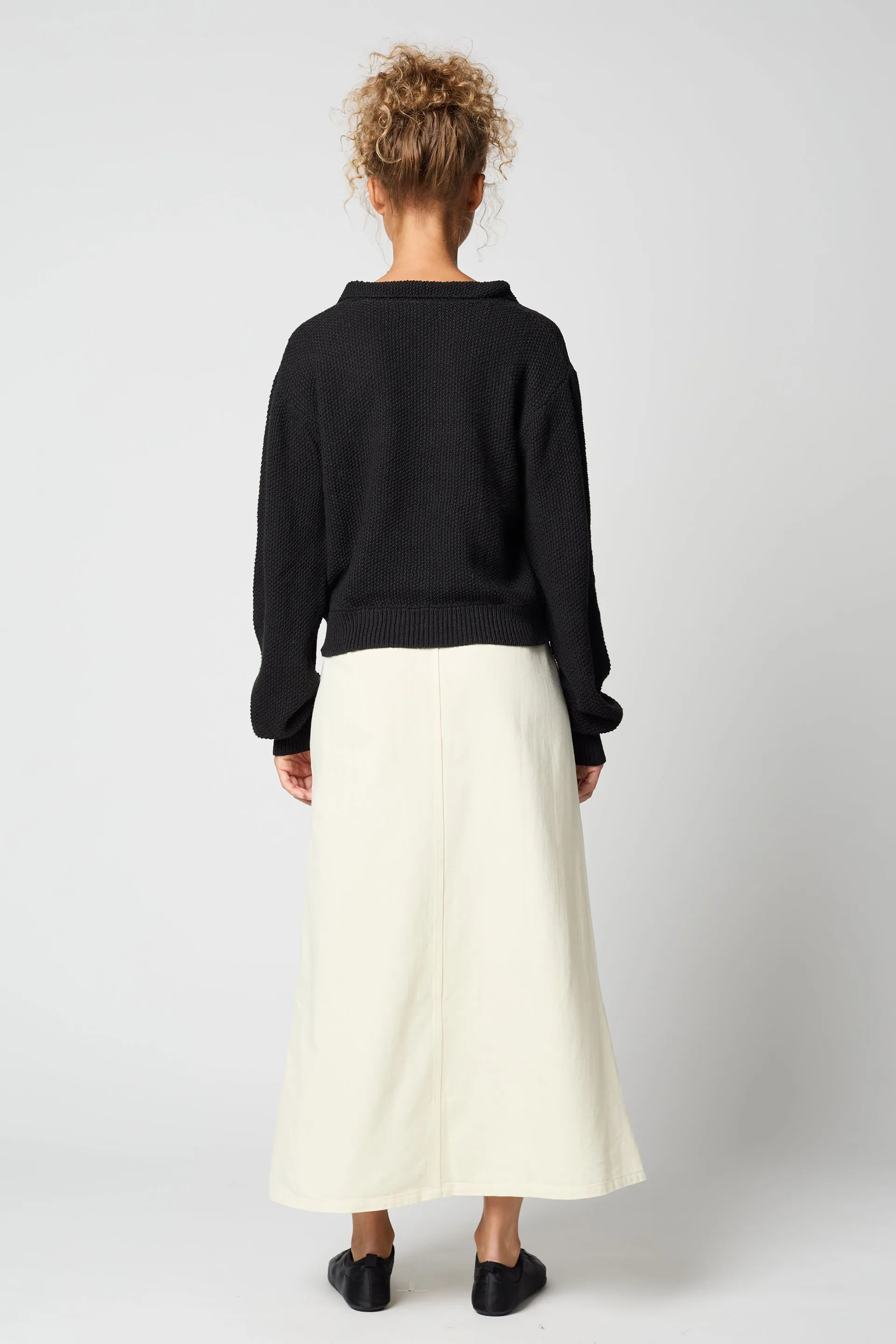 POLO SHIRT LONG SLEEVE sold by Atelier Delphine product image thumbnail 4